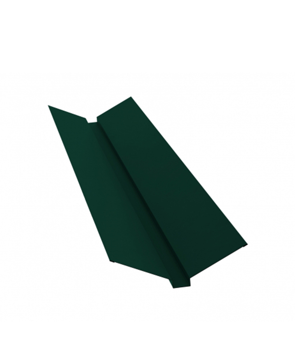 Ендова внешняя для металлочерепицы 2 м зеленая RAL 6005 — ☎ 8(812)984-04-27