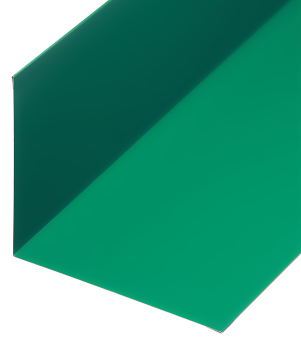 Планка примыкания для металлочерепицы 2 м зеленая RAL 6005 — ☎ 8(812)984-04-27