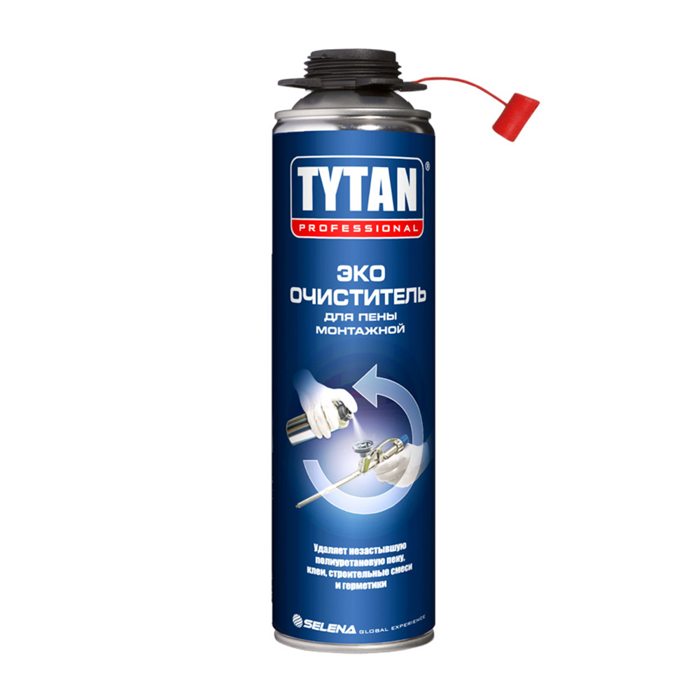 Очиститель пены монтажной Tytan Professional ЭКО 500 мл — ☎ 8(812)984-04-27