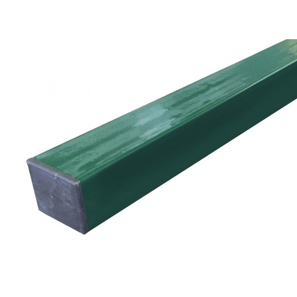 Столб заборный 2,3м 40х40х1,5мм зеленый — ☎ 8(812)984-04-27