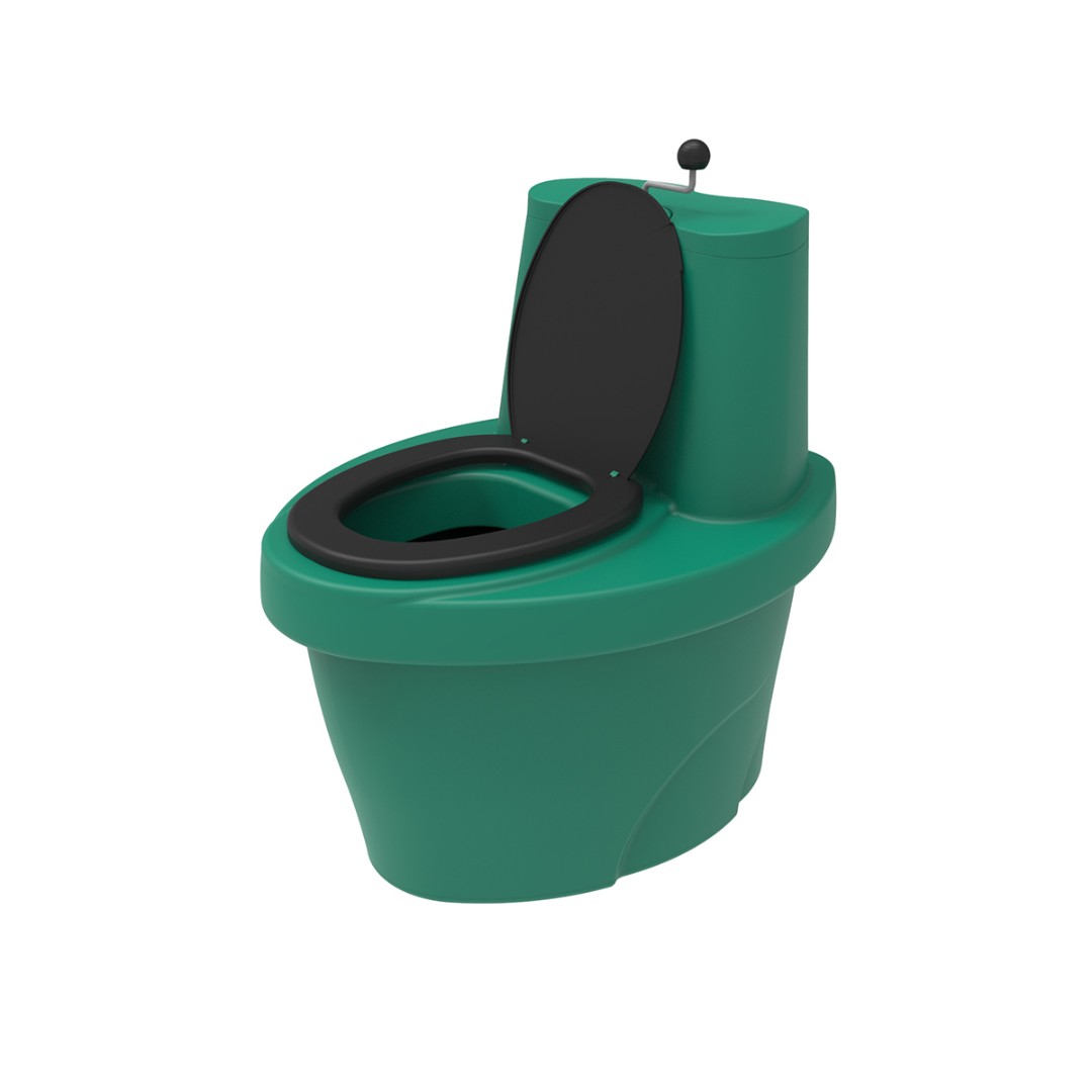 Туалет торфяной Rostok зеленый — ☎ 8(812)984-04-27