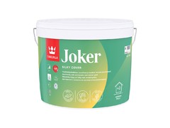 Краска водно-дисперсионная Tikkurila Joker моющаяся белая основа А 9 л