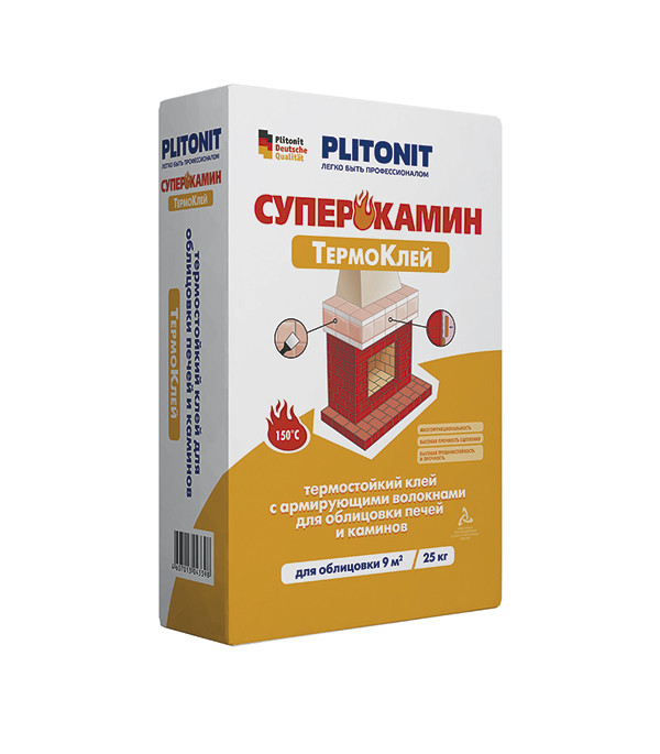 Плитонит СуперКамин ТермоКлей ВТ, 25 кг — ☎ 8(812)984-04-27