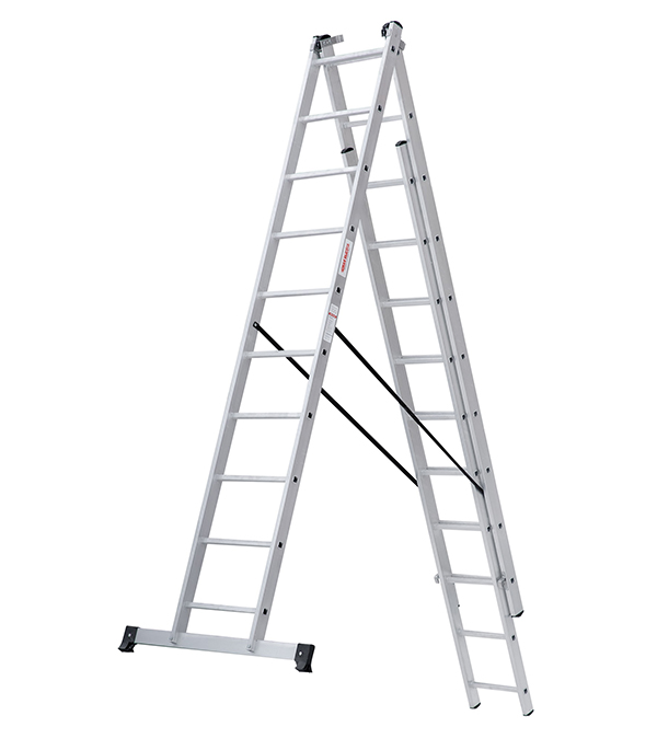 Лестница трансформер Новая высота четырехсекционная алюминиевая профессиональная 4х3 — ☎ 8(812)984-04-27