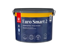 Краска в/д Tikkurila Euro Smart 2 основа A глубокоматовая 9 л